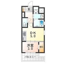 ラシーヌ住吉大社の物件間取画像